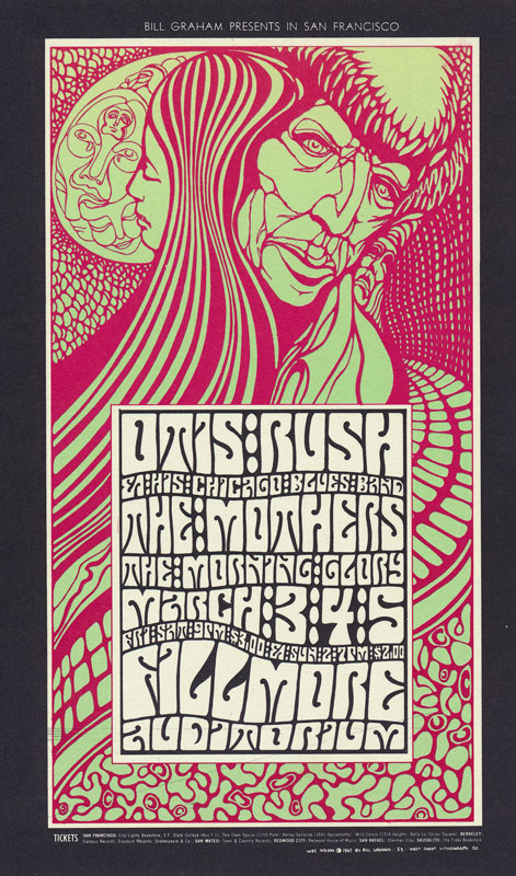 BG # 53-1 Otis Rush Poster