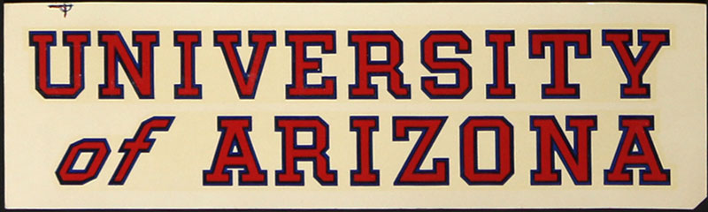 University of Arizona Decal