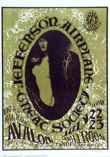 FD # 17-2 Jefferson Airplane Poster