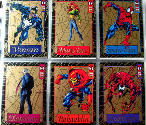 Spider-Man Amazing 1994 Fleer Complete Set + Gold Web/Walmart/Hologram ...