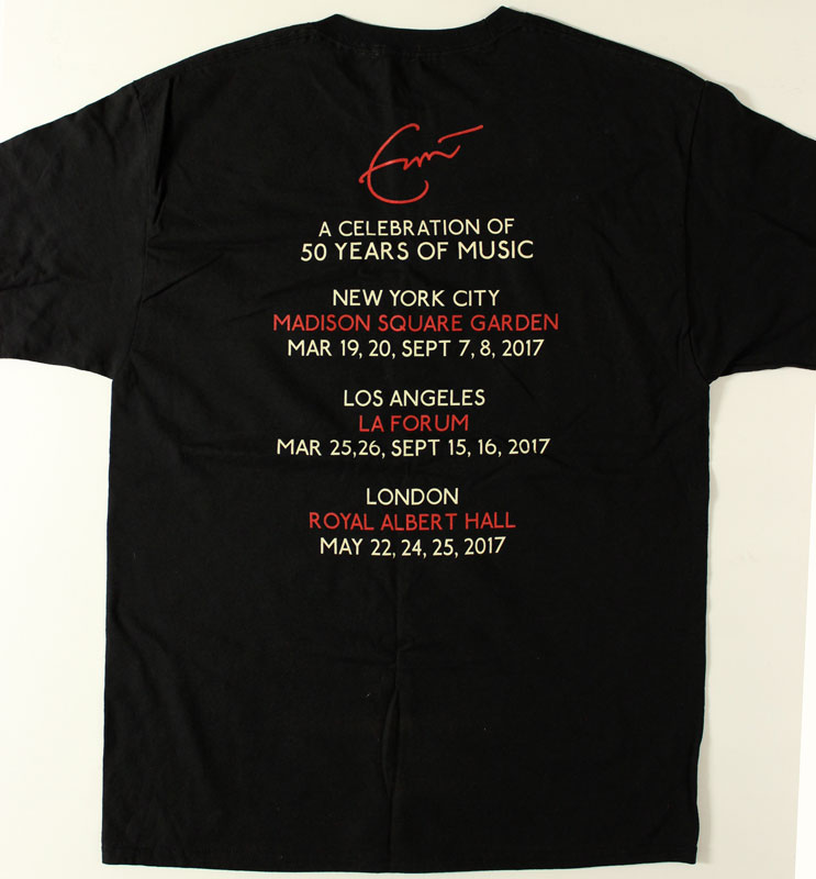 eric clapton concert shirts