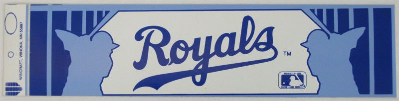 Kansas City Royals Bumper Sticker