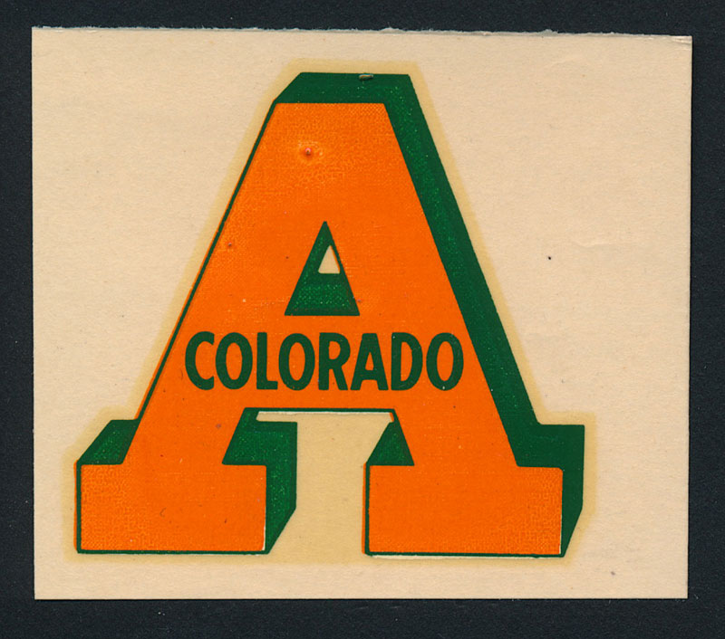 Colorado Agricultural and Mechanical College (Colorado A&M) Decal