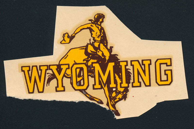 University of Wyoming Cowboys Decal