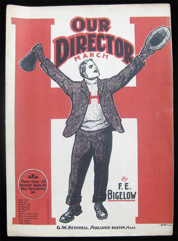 Our Director March Harvard University Ivy League Sheet Music