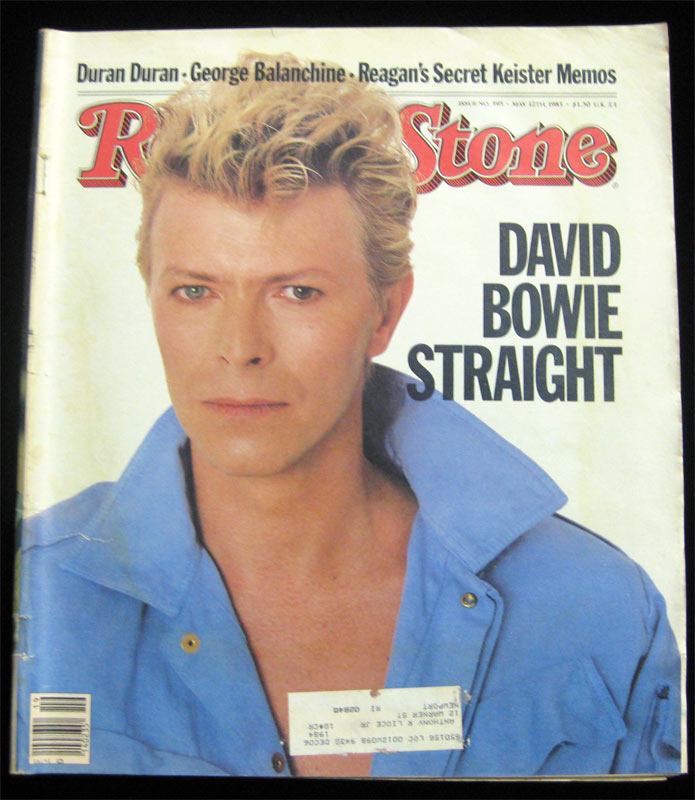 Rolling Stone Magazine #395 VTG 1983 David Bowie Duran Duran Prince ...