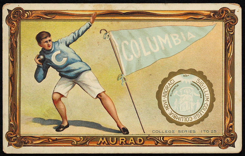 Murad T6 Columbia Shot Put Cabinet Card