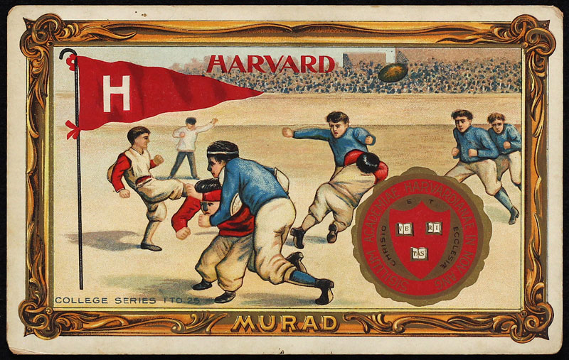 Murad T6 Harvard Football Cabinet Card