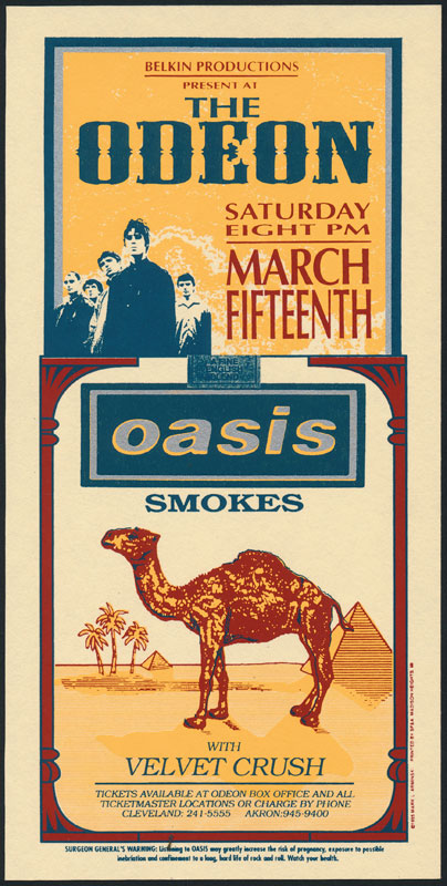 Mark Arminski Oasis Handbill