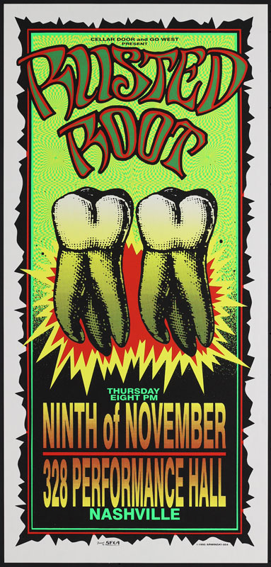 Mark Arminski Rusted Root Poster