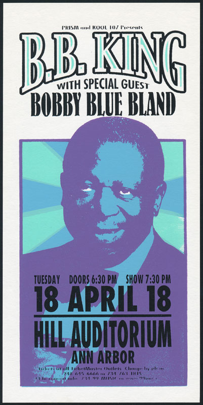 Mark Arminski B.B. King Handbill