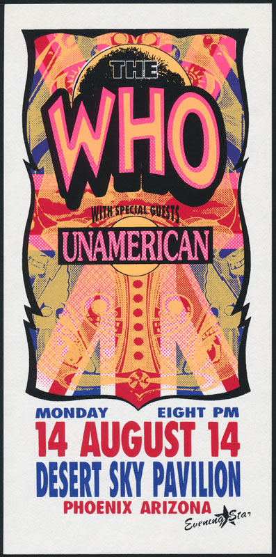 Mark Arminski The Who Handbill