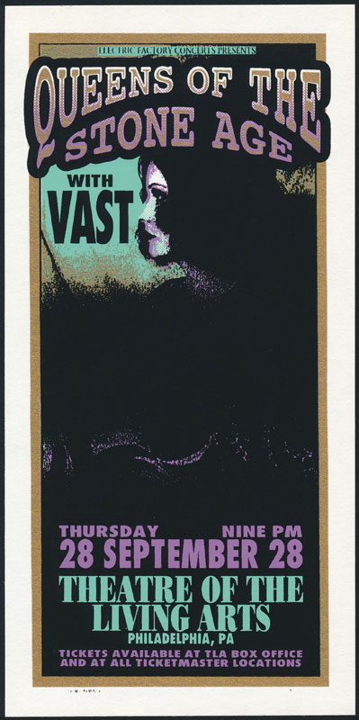 Mark Arminski Queens Of The Stone Age Handbill