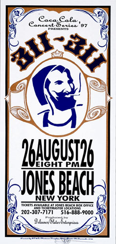 Mark Arminski 311 Jones Beach 1997 Poster Zig Zag Man