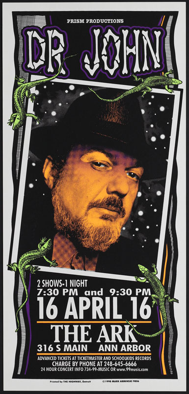 Mark Arminski Dr. John Poster