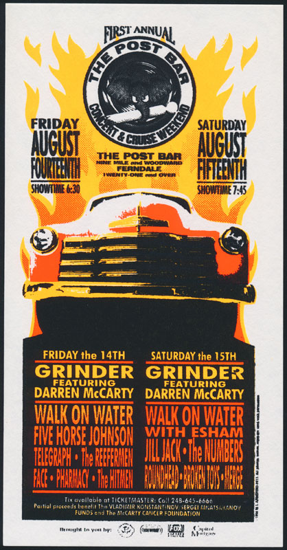 Mark Arminski Grinder Handbill