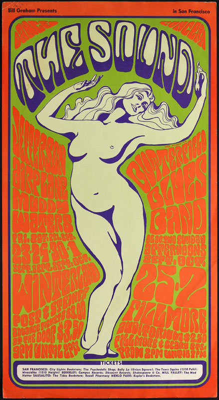 BG # 29-2 Jefferson Airplane Fillmore Poster BG29