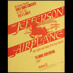 BG # 1-2 Jefferson Airplane Fillmore Poster BG1