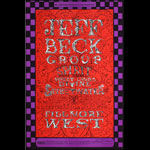 BG # 148-1 Jeff Beck Group Fillmore Poster BG148