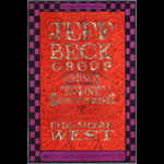 BG # 148-1 Jeff Beck Group Fillmore Poster BG148