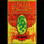 BG # 204-1 Kinks Fillmore Poster BG204