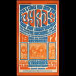 BG # 28-1 Byrds Fillmore Poster BG28