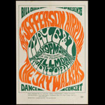 BG # 5-1 Jefferson Airplane Fillmore Poster BG5