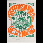 BG # 5-2 Jefferson Airplane Fillmore Poster BG5