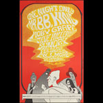 Original Concert Poster: B.B. King, Moby Grape, Steve Miller Blues Band  February 26, 1967, B. B. King, Moby Grape, Steve Miller Blues