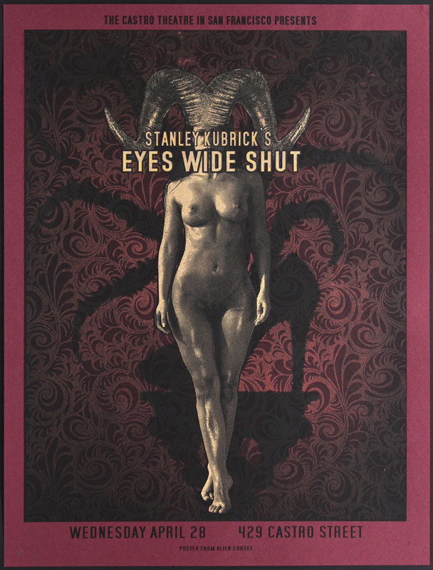 Alien Corset - David O'Daniel Stanley Kubrick Eyes Wide Shut Movie Poster