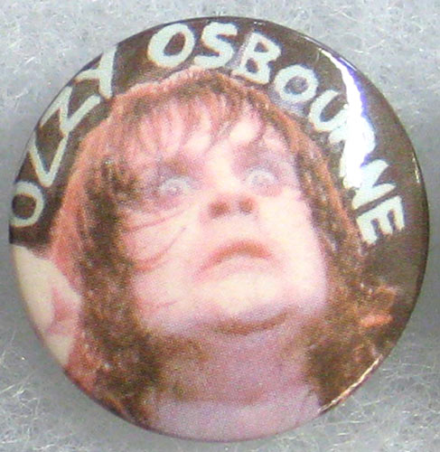 Ozzy Osbourne - Live Shot Button Pin