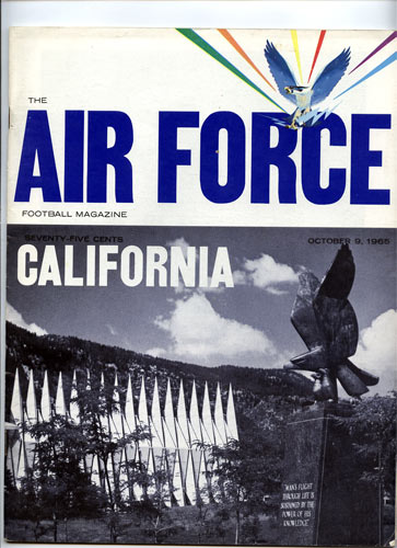 1965 Cal vs Air Force College Football Program
