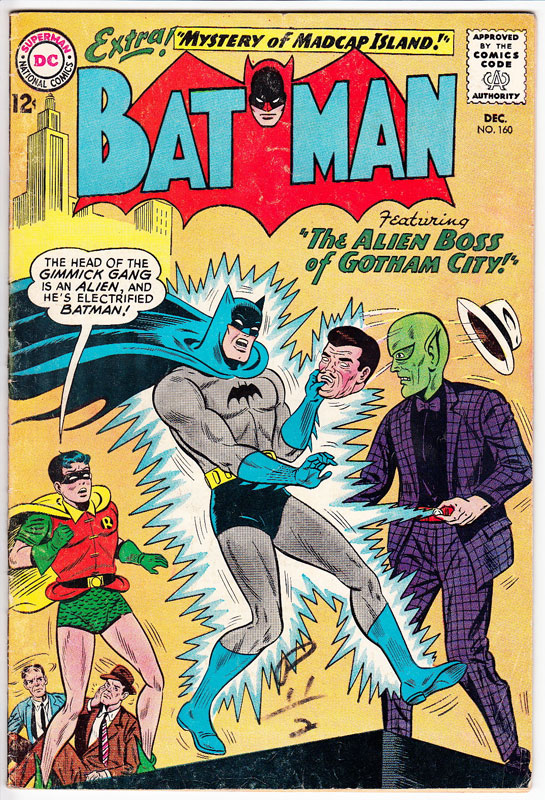 Batman 160 Comic Book