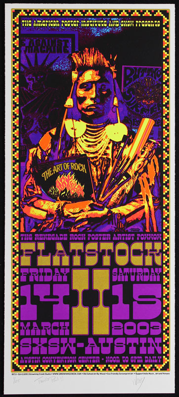 Jeff Wood - Drowning Creek Flatstock II Poster