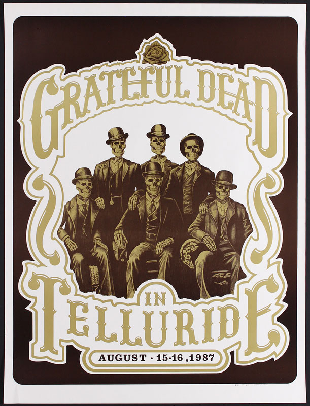 Steve Johannsen Grateful Dead Telluride Poster