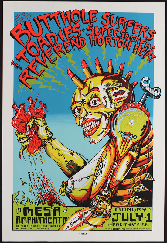 Emek Butthole Surfers Poster