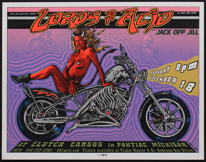 Emek Lords of Acid Poster