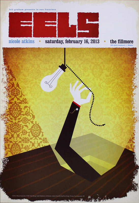 Eels 2013 Fillmore F1202 Poster