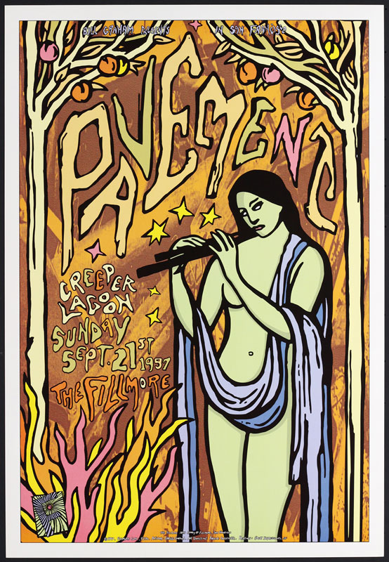 Pavement 1997 Fillmore F290 Poster