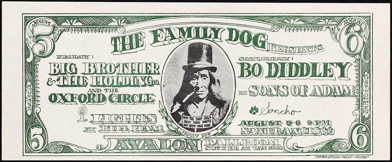 FD # 19-1 Big Brother Family Dog handbill FD19