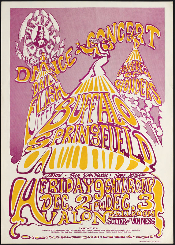 FD # 37-1 Buffalo Springfield Family Dog Poster FD37