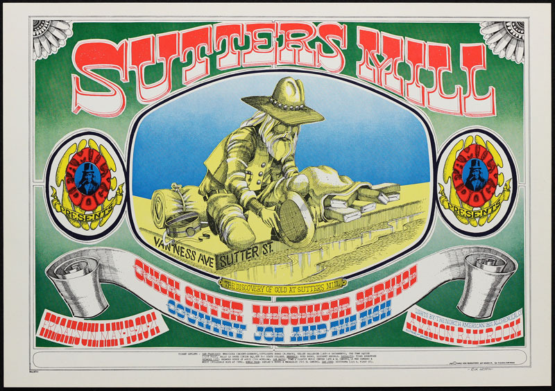 FD # 62-1 Quicksilver Messenger Service Family Dog Poster FD62