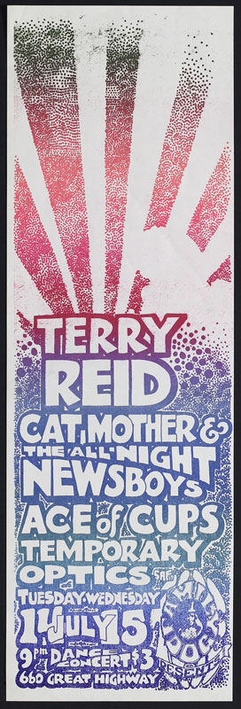 FD # GH700714-1 Terry Reid Family Dog Poster FDGH700714