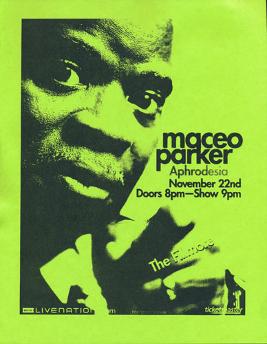 Maceo Parker Flyer