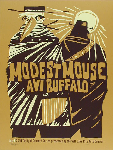 Furturtle (Travis Bone) Modest Mouse Poster