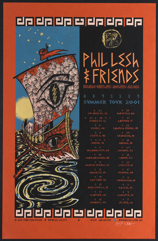 Gary Houston Phil Lesh And Friends Poster