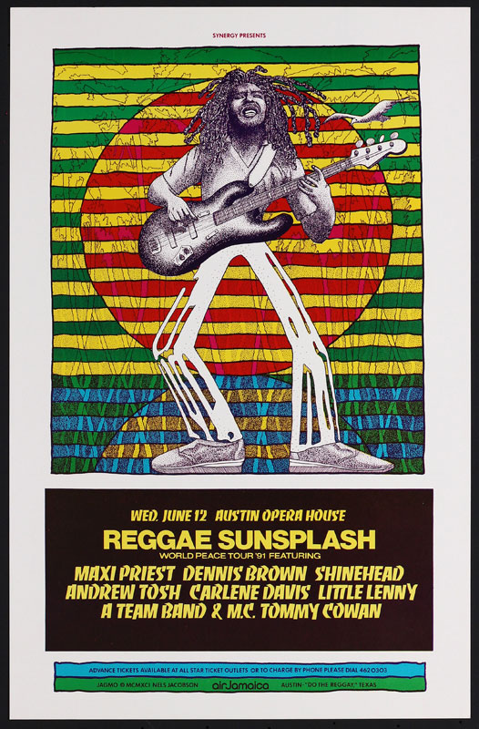 Jagmo - Nels Jacobson Reggae Sunsplash Poster