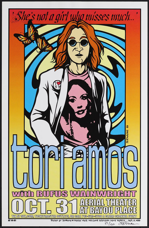 Jermaine Rogers Tori Amos Poster