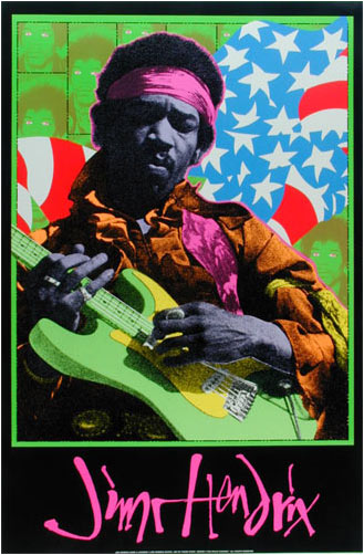 Frank Kozik Jimi Hendrix Poster