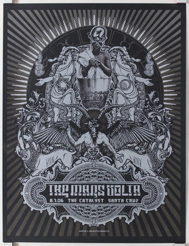 Jared Connor and Gregg Gordon The Mars Volta Poster